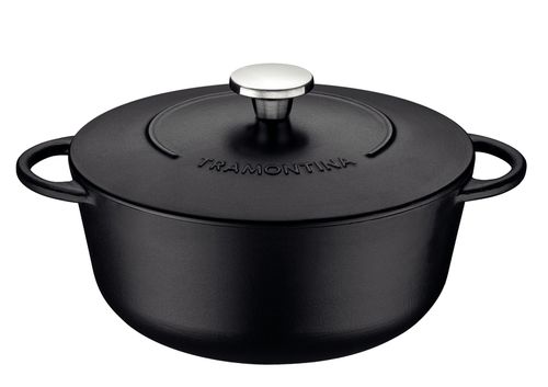 Olla De Hierro Con Antiadherente 28 Cm 6 L Tramontina Trento