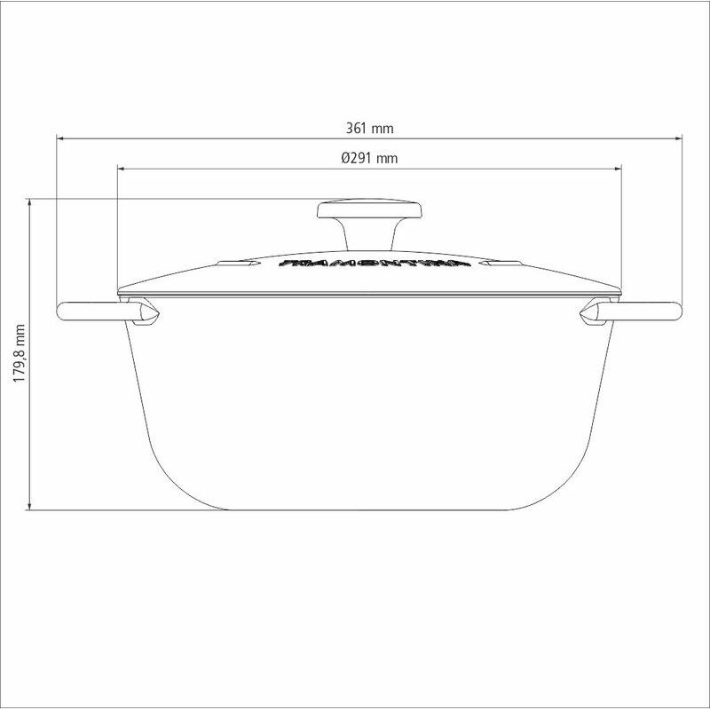 Conoce las ollas de hierro fundido Trento de Tramontina con la practicidad  del antiadherente. Permite una cocción rápida y uniforme. Es apta para  todo, By Tramontina Store Bolivia