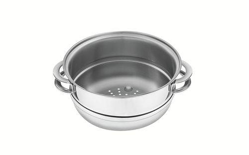 Vaporera Tramontina Solar De Acero Inoxidable 20 Cm