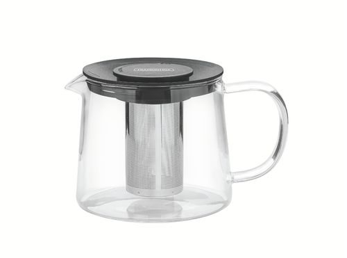 Jarra De Vidrio Y Acero Inoxidable Con Infusor De 900 Ml Tramontina