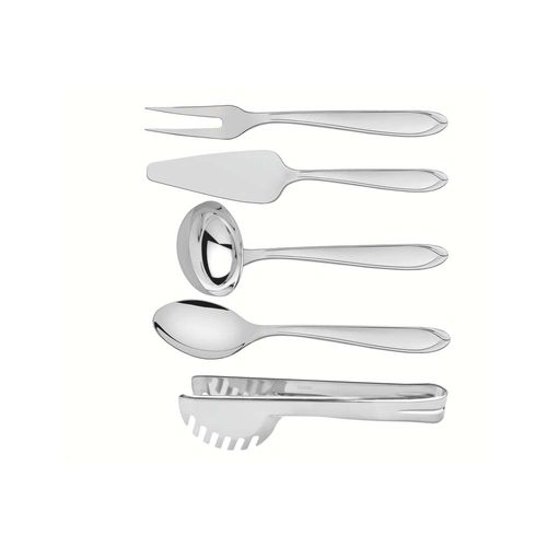 Juego De Utensilios Tramontina Utility De Acero Inoxidable 5 Piezas