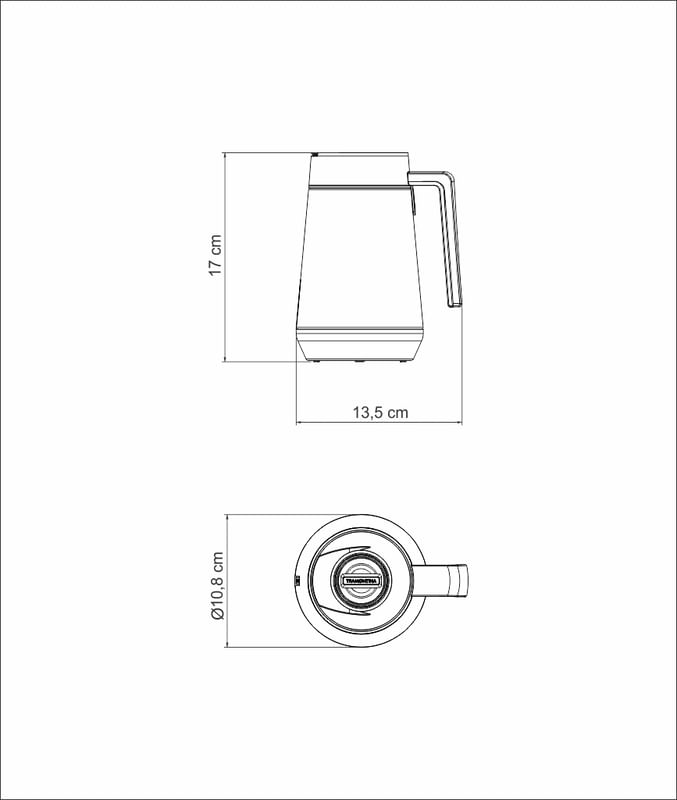 Comprar Jarra Elétrica Inox com termostato para chimarrão - 1.8