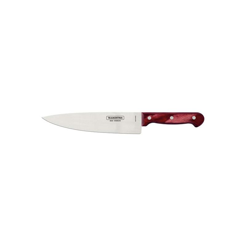 Cuchillo de Mesa Polywood Tramontina 20 cm mango madera – ZONA CHEF