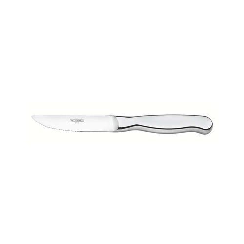 Cuchillo Para Asado Tramontina Jumbo Acero Inoxidable Liso (Docena)