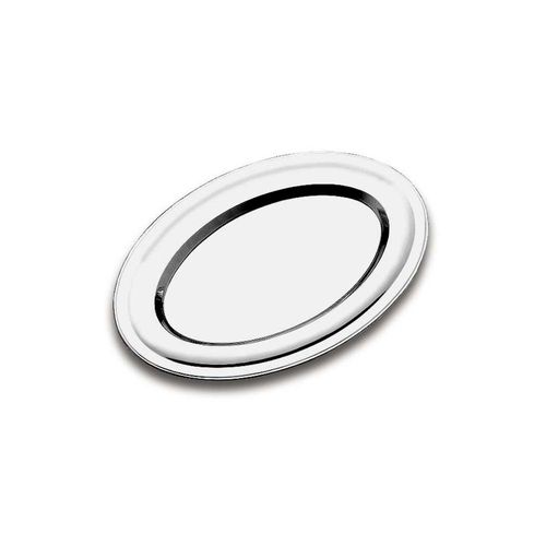 Fuente Ovalada Tramontina Service Llana Acero Inoxidable 300 x 206Mm