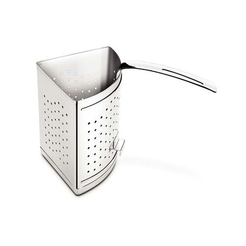 Recipiente Para Cacerola Coxi Pasta 4 Divisiones Professional Tramontina De Acero Inoxidable