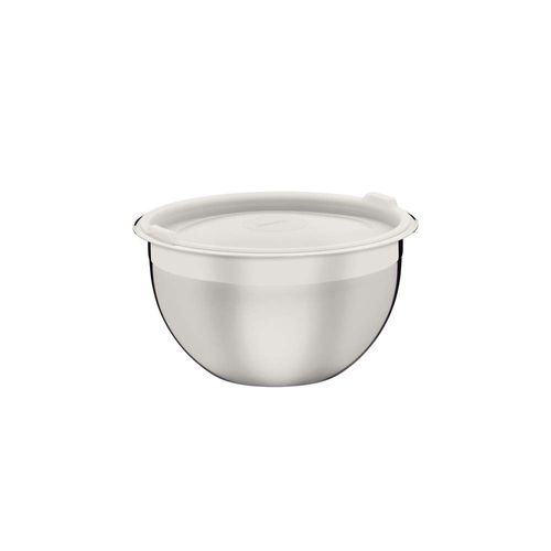 Recipiente Tramontina Cucina De Acero Inoxidable Con Tapa Plastica Para Preparar Y Servir 20 Cm 3 L