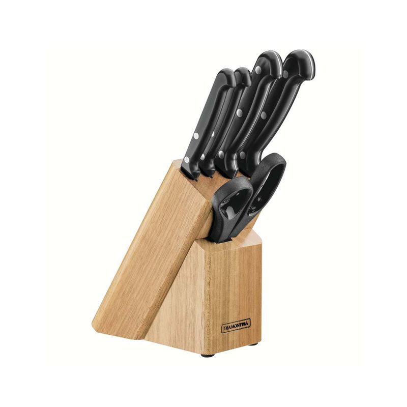 OFERTA SET DE CUCHILLOS DE COCINA 6 PIEZAS DE ACERO INOXIDABLE