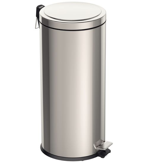 Basurero De Acero Inoxidable Con Pedal Tramontina 30 L