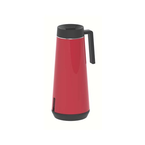 Jarra Termica Tramontina Exata De Acero Inoxidable Roja Con Infusor 1 L