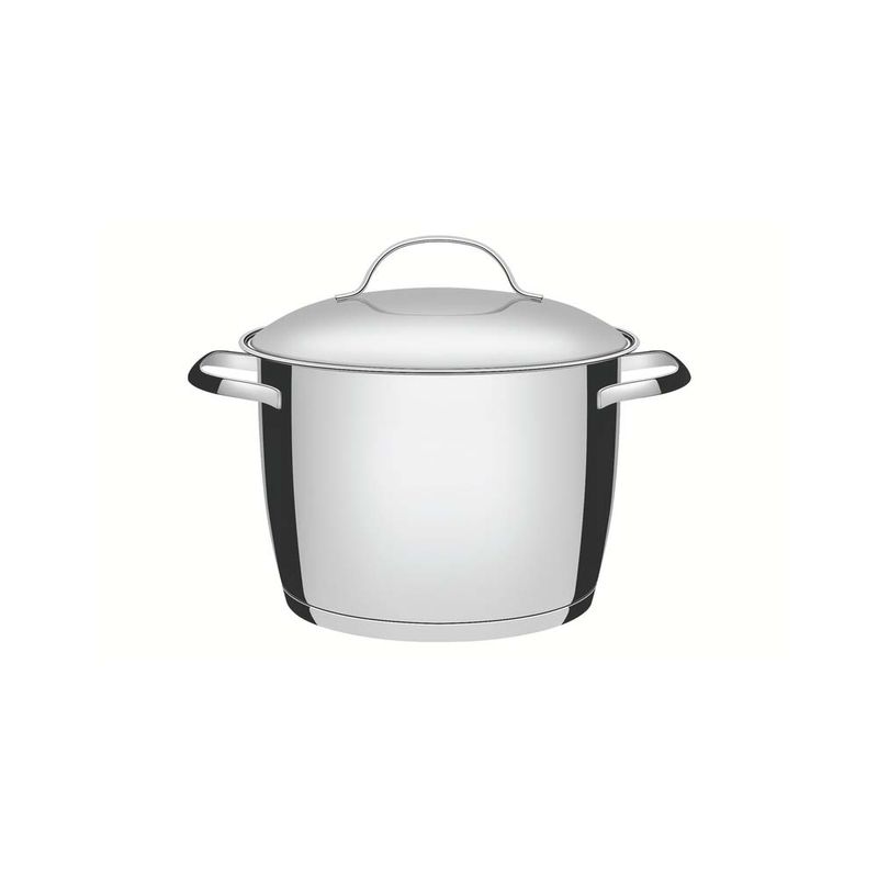 Cacerola Olla Alta Tramontina Allegra 7,5l Acero Inox