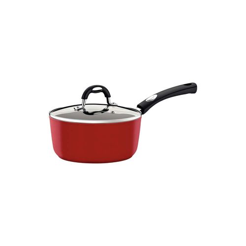 Olla Tramontina Monaco Induccion En Aluminio Starflon Premium Y Externo Siliconado Rojo 20 Cm 2,6 L