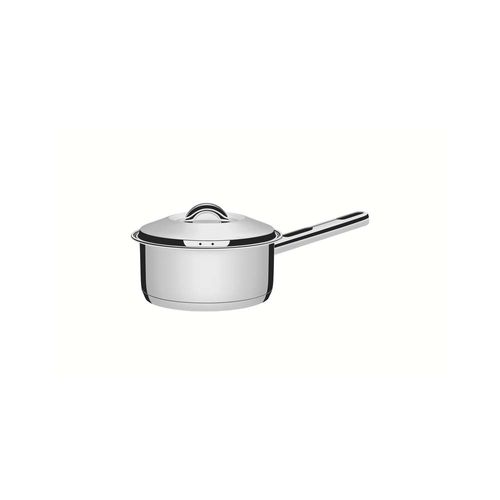 Cacerola Con Mango Tramontina Solar Triple Fondo De Acero Inoxidable 16 Cm 1,40 L