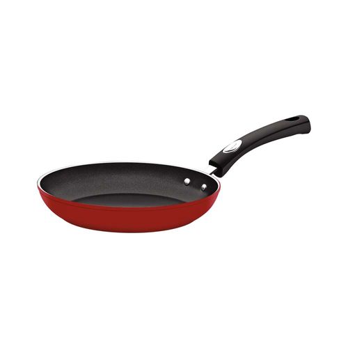 Sarten Tramontina Monaco Induccion En Aluminio Starflon Premium Y Externo Siliconado Rojo 28 Cm 2,4 L