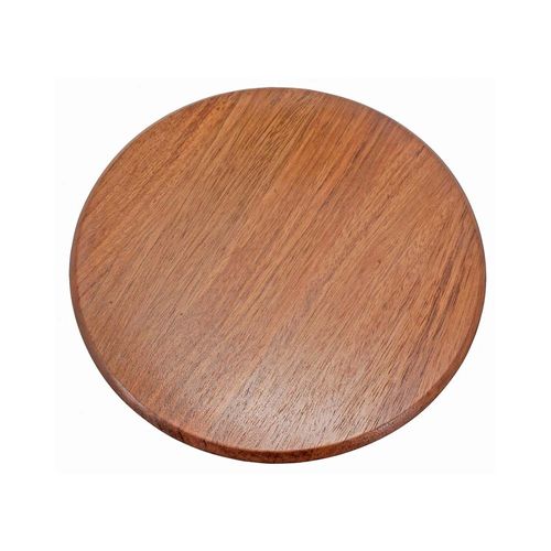 Tabla Para Fiambres Tramontina Redonda De Madera Jatoba De 35 Cm