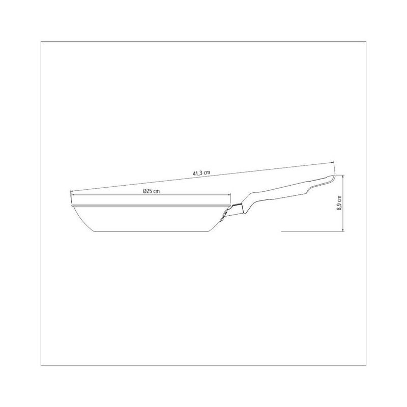 Sarten Antiadherente Aluminio 26 Cm Mango Baquelita De Color Azul Oster 85045.01A