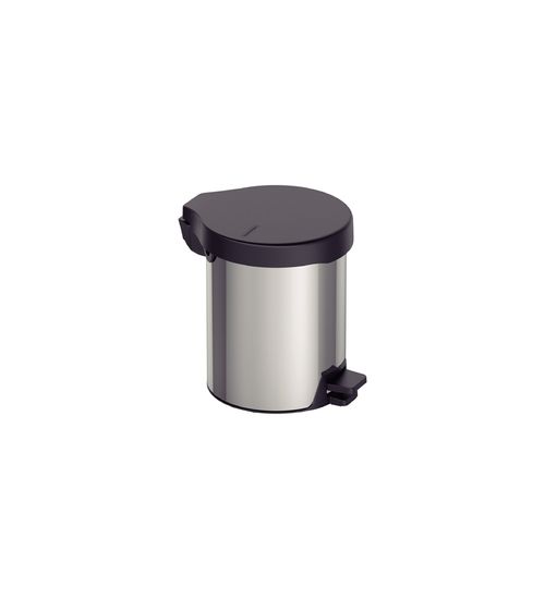 Basurero Con Pedal New Tramontina De Acero Inoxidable 5 L