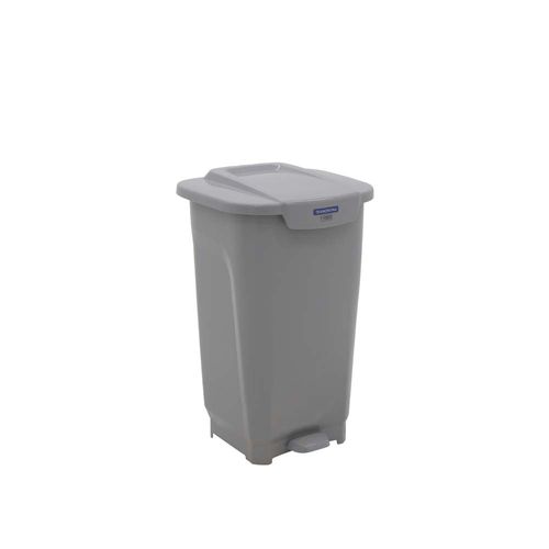 Basurero Tramontina T-Force En Polipropileno Gris 50 L