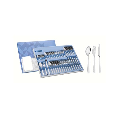 Juego De Cubiertos 42 Piezas Con Cuchillo De Asado Cosmos Tramontina