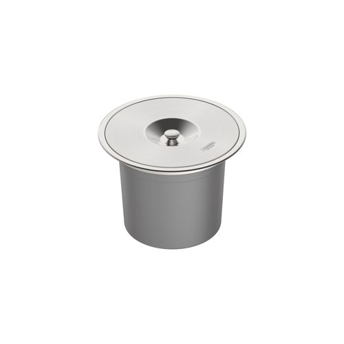 Basurero Empotrable Inoxidable 8L Tramontina