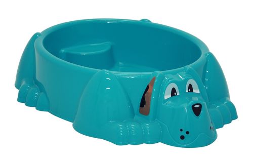 Piscina Infantil Tramontina Aquadog En Polipropileno Con Asiento Azul