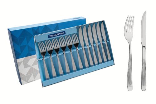 Juego De Cubiertos 12 Piezas Athenas Tramontina