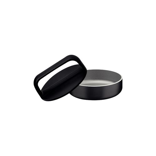 Molde Prensador De Hamburguesas Tramontina Black Burger En Polipropileno Negro Con Base En Aluminio