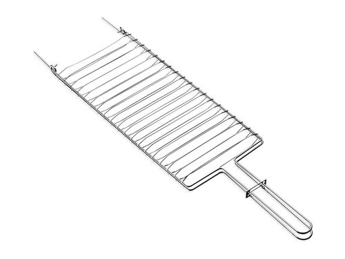 Rejilla Tramontina Para Churrasco En Acero Inoxidable 42 Cm