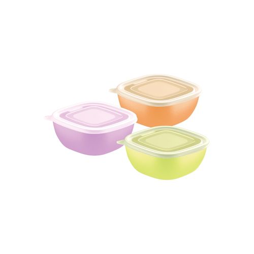Pote Tramontina Mixcolor En Polipropileno Con Tapa 600 Ml (Unidad)