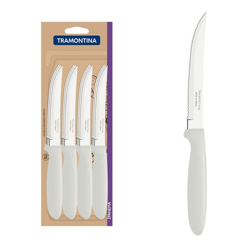 Cuchillo Asado Tramontina Ipanema Blanco (Docena)