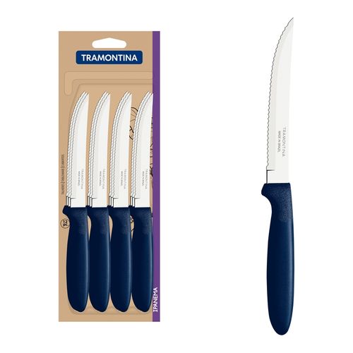Cuchillo Asado Tramontina Ipanema Azul (Docena)