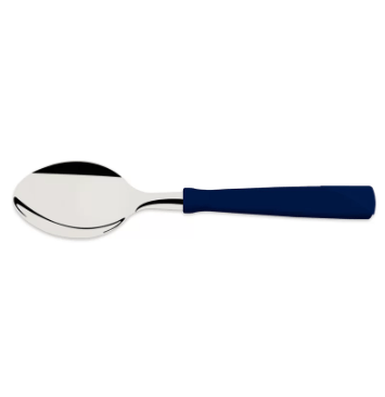 Cuchara De Té Tramontina New Kolor Azul (Docena)