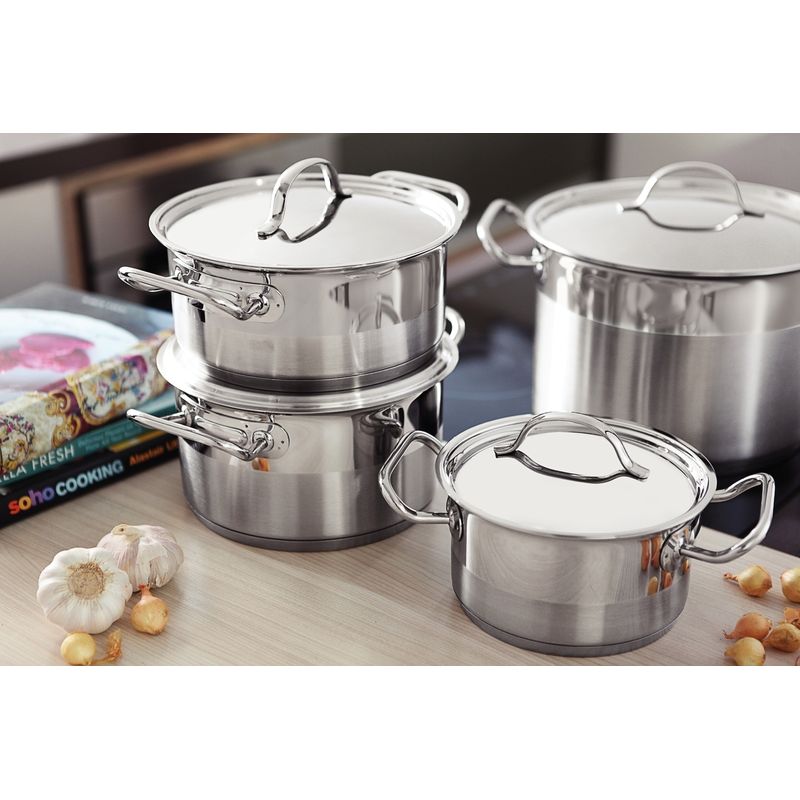 Venta online de CACEROLA BAJA S/TAPA 28CM INOX-PRO - P217028