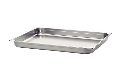 Fuente Gastronomica Tramontina 1/1 De Acero Inoxidable Prof. 2 Cm
