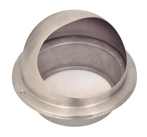 Tapa Externa Para Salida De Campanas Tramontina En Acero Inoxidable Con Malla Protectora
