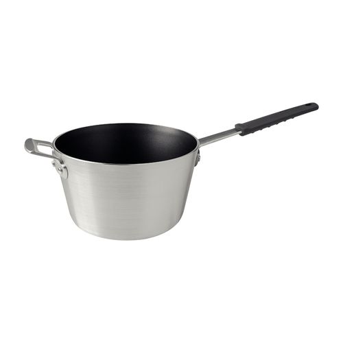 Sartén Honda Para Salsas Tramontina Profesional En Aluminio Con Revestimiento Interno Con Antiadherente Starflon Premium Y Externo Lijado 24 Cm 5,2 L
