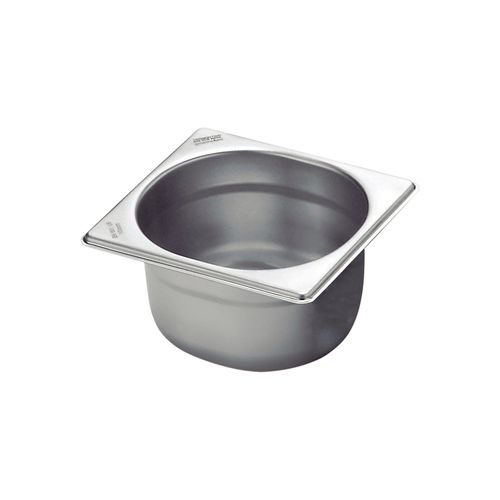 Fuente Gastronomica Tramontina 1/6 De Acero Inoxidable Prof. 10 Cm