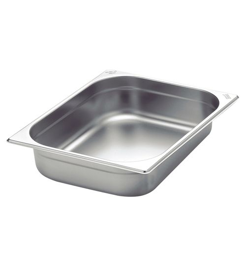 Fuente Gastronomica Tramontina 1/2 De Acero Inoxidable Prof. 6 Cm