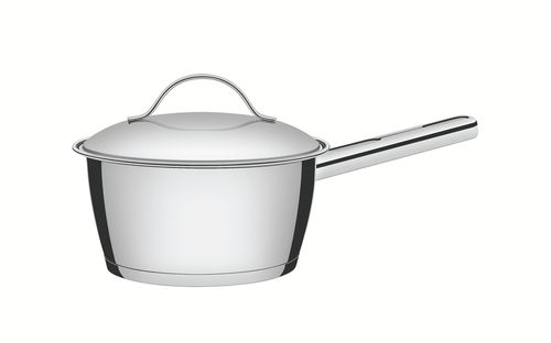 Cacerola Con Mango Tramontina Allegra Triple Fondo De Acero Inoxidable 20 Cm 2,70 L