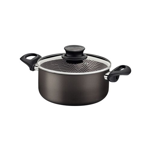 Cacerola Tramontina Paris con Tapa de Vidrio 18 cm 2,1 L