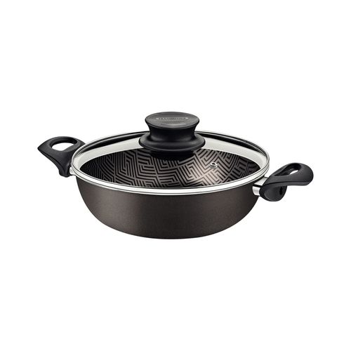Arrocera Tramontina Paris con Tapa de Vidrio 24 cm 2,8 L