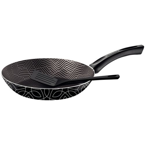 Sartén Tramontina Paris  Negro con Espátula de 30 cm 2,5 L