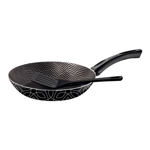Sartén Tramontina Paris  Negro con Espátula de 26 cm 1,8 L