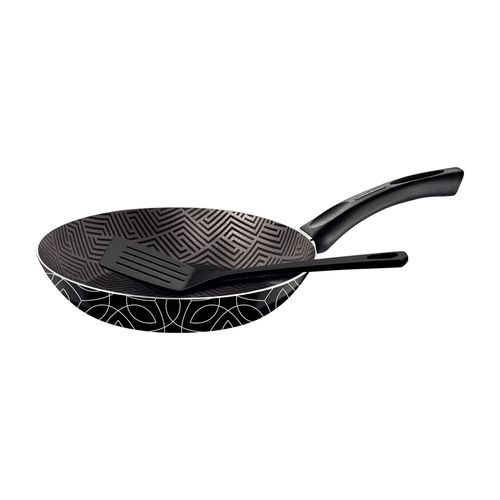 Sartén Tramontina Paris  Negro con Espátula de 24 cm 1,2 L