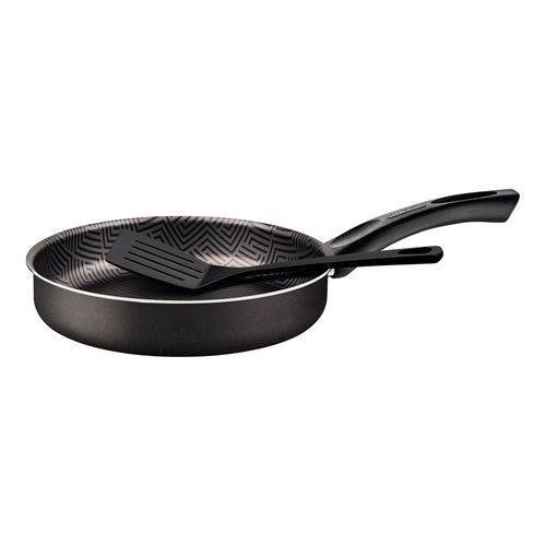 Sartén Recta Tramontina Paris con Espátula de Nylon 24 cm 2,0 L