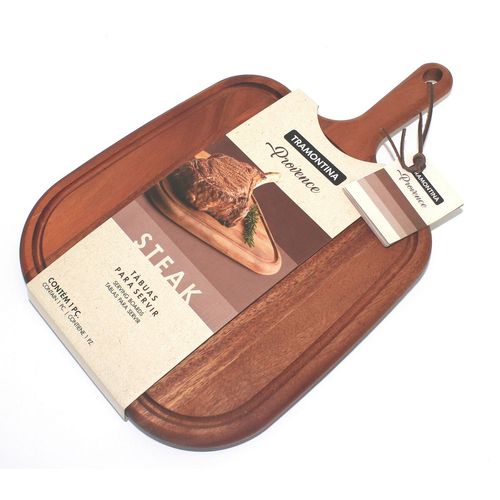 Tabla De Madera Tramontina Con Mango 40x27 Cm