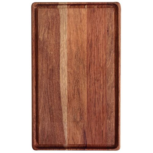 Tabla De Corte Tramontina Rectangular En Madera Con Acabado Natural 33x20 Cm