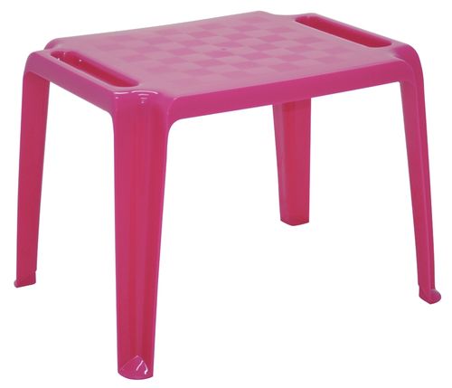 Mesa Infantil Tramontina Dona Chica En Polipropileno Rosa