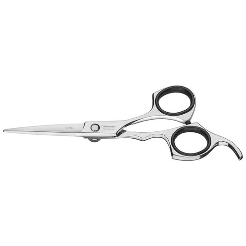 Tijera Para Cabello Tramontina De Acero Inoxidable Con Filo De Navaja Y Apoyo Fijo Para El Dedo 5"