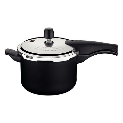Olla de Presión Tramontina Vancouver Antiadherente Starflon Max Negro 20 cm 4,5 L